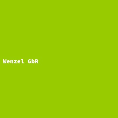 Hersteller: Wenzel GbR