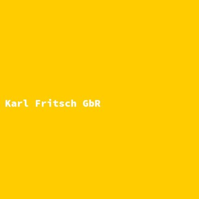 Hersteller: Karl Fritsch GbR