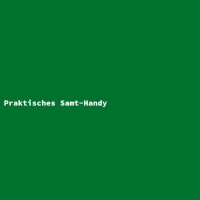 Praktisches Samt-Handy