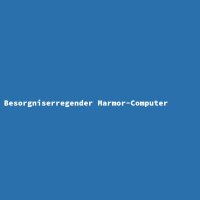 Besorgniserregender Marmor-Computer