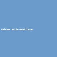 Weicher Wolle-Ventilator