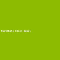 Rustikale Eisen-Gabel