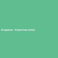 Eleganter Aluminium-Schal