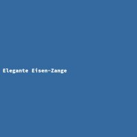 Elegante Eisen-Zange