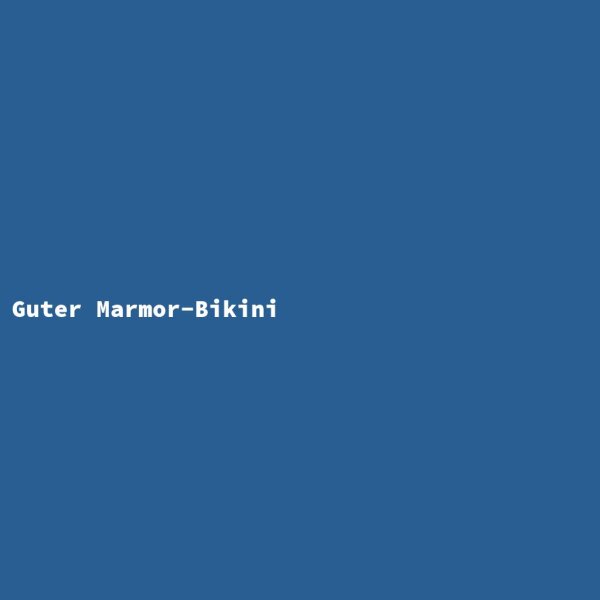 Guter Marmor-Bikini