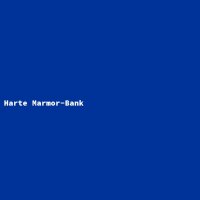 Harte Marmor-Bank