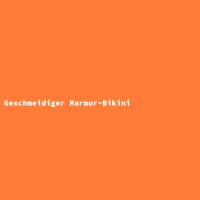 Geschmeidiger Marmor-Bikini