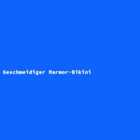 Geschmeidiger Marmor-Bikini