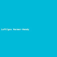 Luftiges Marmor-Handy