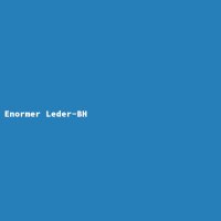 Enormer Leder-BH