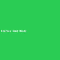 Enormes Samt-Handy