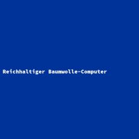 Reichhaltiger Baumwolle-Computer