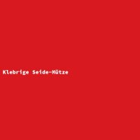 Klebrige Seide-M&uuml;tze