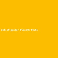 Intelligenter Plastik-Stuhl