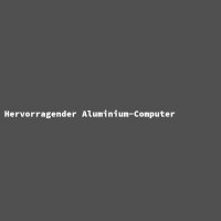Hervorragender Aluminium-Computer