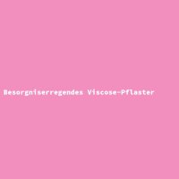 Besorgniserregendes Viscose-Pflaster