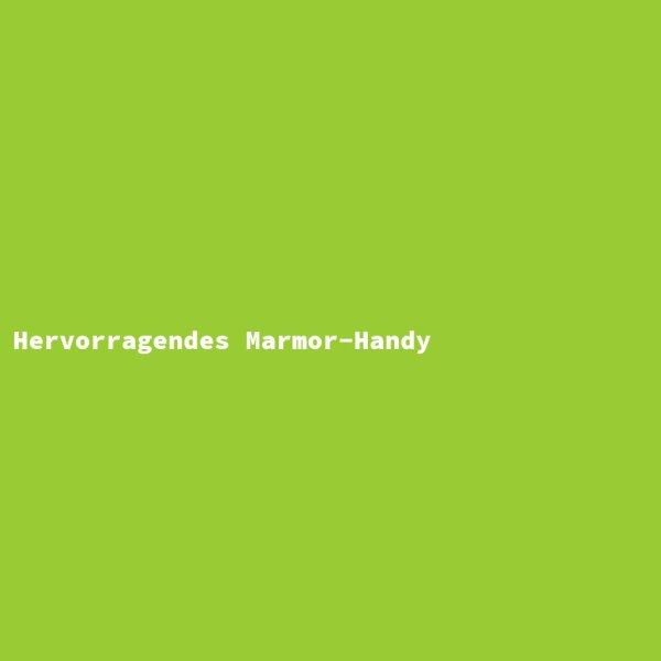 Hervorragendes Marmor-Handy