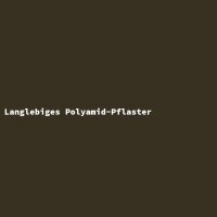 Langlebiges Polyamid-Pflaster