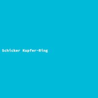 Schicker Kupfer-Ring
