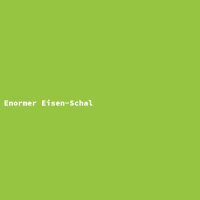 Enormer Eisen-Schal