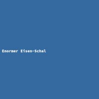 Enormer Eisen-Schal