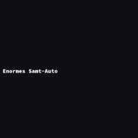 Enormes Samt-Auto