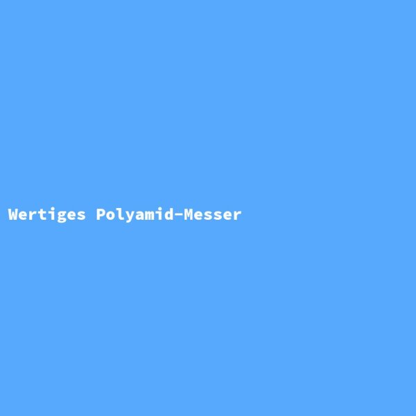 High-quality Polyamide Knife