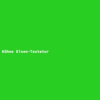 K&uuml;hne Eisen-Tastatur