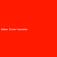 K&uuml;hne Eisen-Tastatur