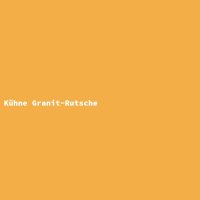 K&uuml;hne Granit-Rutsche