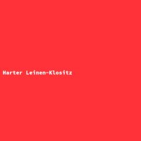 Harter Leinen-Klositz