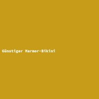G&uuml;nstiger Marmor-Bikini