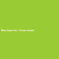 &Uuml;berteuerter Eisen-Schal