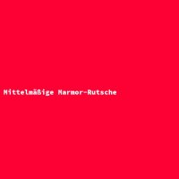 Mittelm&auml;&szlig;ige Marmor-Rutsche