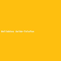 Beliebtes Seide-Telefon