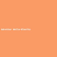 Adretter Wolle-Klositz