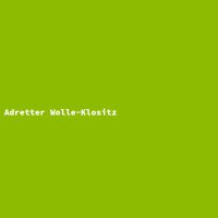 Adretter Wolle-Klositz