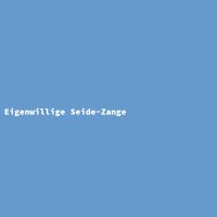 Eigenwillige Seide-Zange
