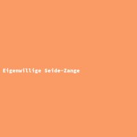 Eigenwillige Seide-Zange
