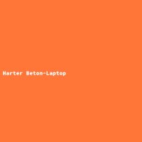 Harter Beton-Laptop
