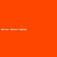 Harter Beton-Laptop