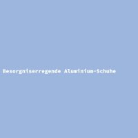 Besorgniserregende Aluminium-Schuhe