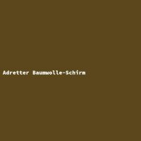 Adretter Baumwolle-Schirm