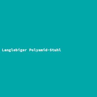 Langlebiger Polyamid-Stuhl
