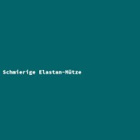 Schmierige Elastan-M&uuml;tze