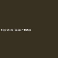 Herrliche Wasser-M&uuml;tze