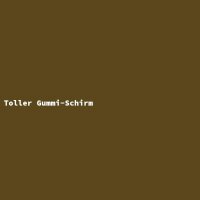 Toller Gummi-Schirm