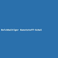 Reichhaltiger Kunststoff-Schal