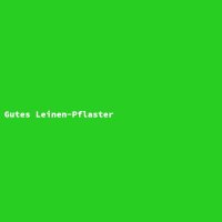 Gutes Leinen-Pflaster