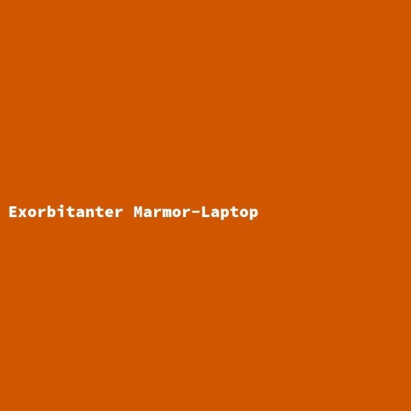 Exorbitanter Marmor-Laptop